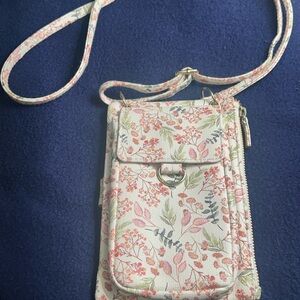 Floral Print Crossbody Bag
